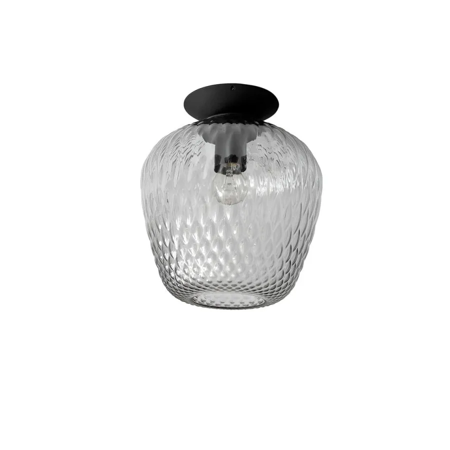 &Tradition Blown Taklampe SW5 - Sølv