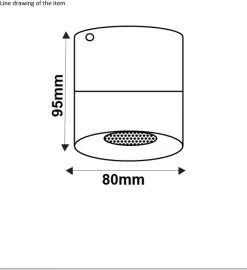 Discount Lucide Bodi takspot round GU10
