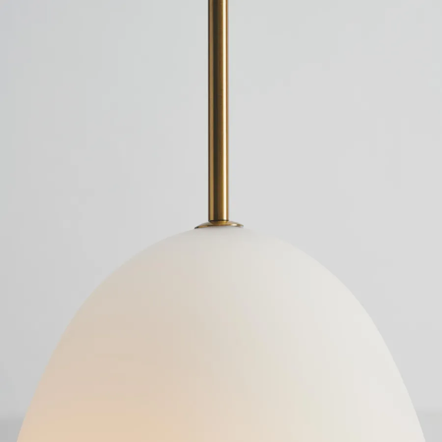Sale Halo Designs Bodø takpendel 20 cm - hvit Opal