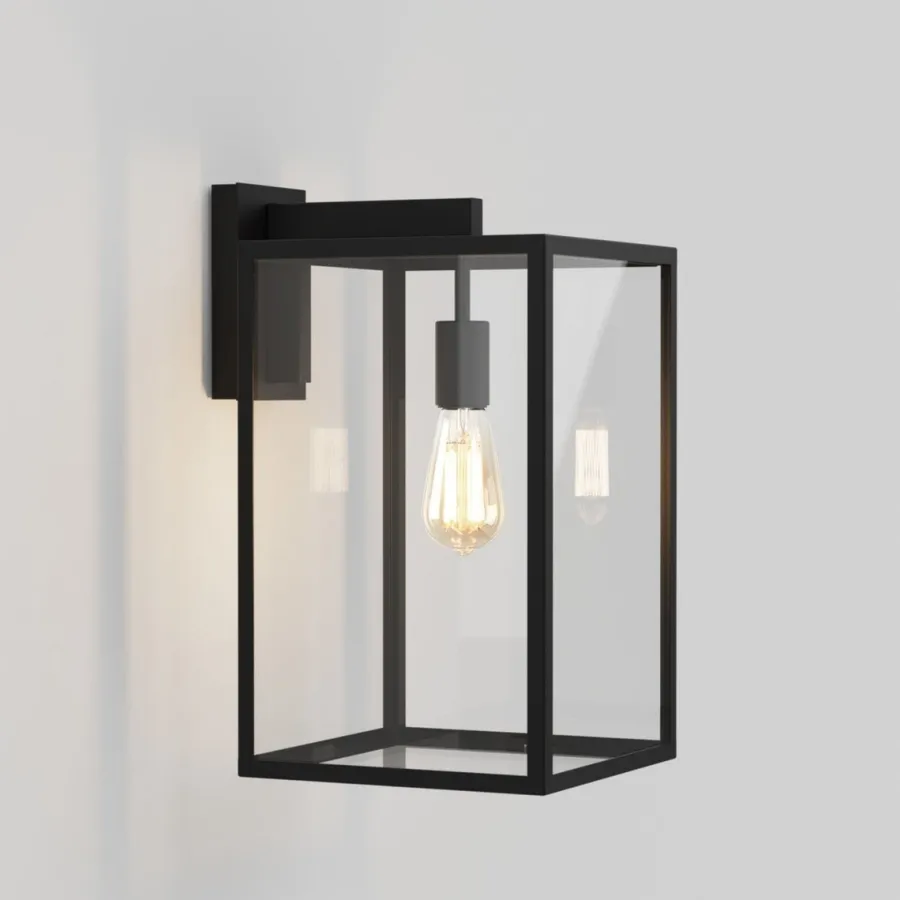 Best Astro Lighting Box Lantern 450 vegglampe utendørs - Svart
