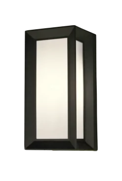 Discount Aneta Lighting Box vegglampe utendørs IP44 E27 - Mørk Grå