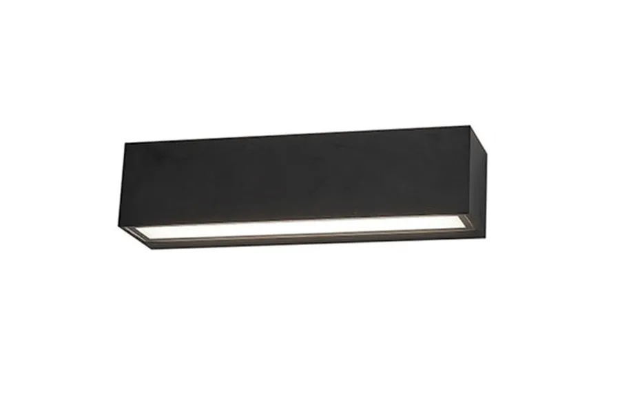 Sale Antidark Brick vegglampe utendørs opp/ned IP65 3000K 14,6W Dimbar - Svart