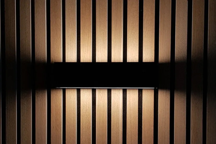 Sale Antidark Brick vegglampe utendørs opp/ned IP65 3000K 14,6W Dimbar - Svart
