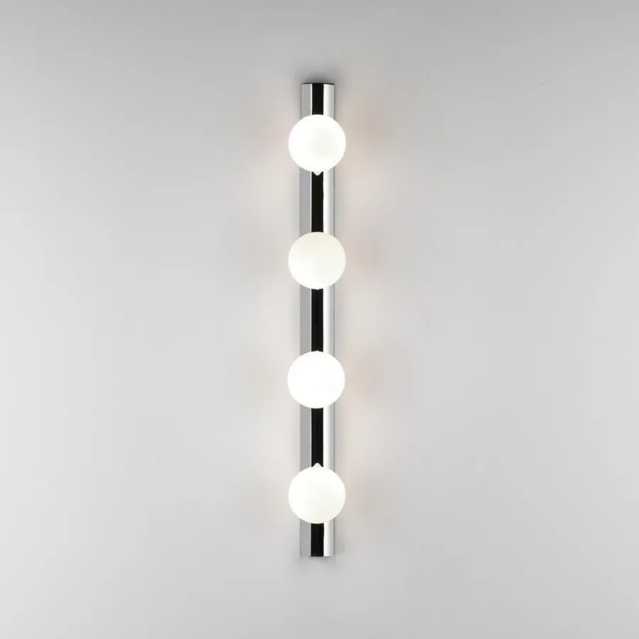 Best Astro Lighting Cabaret 4 vegglampe for baderom IP44 - Polert Krom
