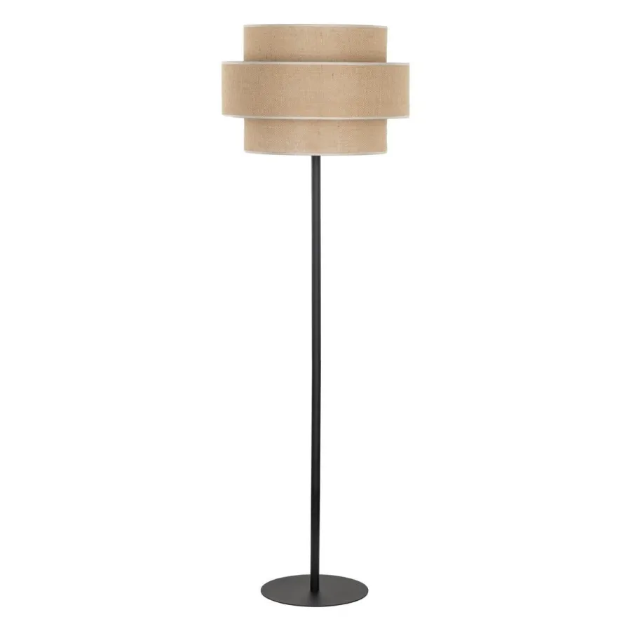Discount TK Lighting Calisto gulvlampe Natur