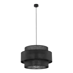 Clearance TK Lighting Calisto takpendel 50 cm Svart
