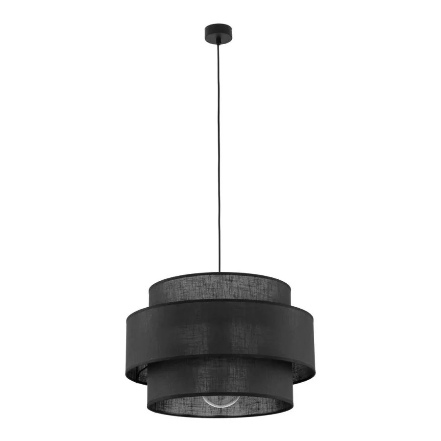 Clearance TK Lighting Calisto takpendel 50 cm Svart
