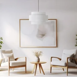 Clearance TK Lighting Calisto takpendel 50 cm Svart