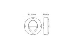Clearance Sg Armaturen As Callisto Wall 4W LED spot