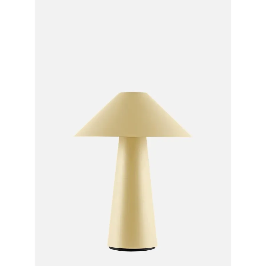 Clearance Globen Lighting Cannes oppladbar bordlampe Burgunder