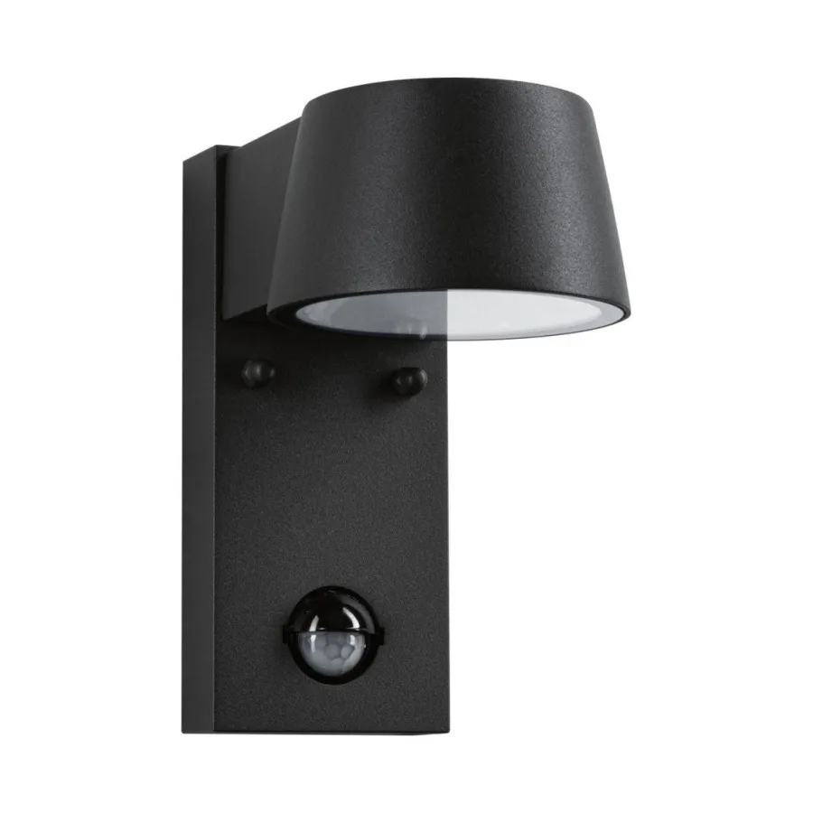 Discount Paulmann Capea vegglampe utendørs IP44 6W 3000 Kelvin - Sensor Antrasitt