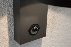 Discount Paulmann Capea vegglampe utendørs IP44 6W 3000 Kelvin - Sensor Antrasitt