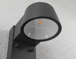 Sale Paulmann Capea vegglampe utendørs IP44 6W 2200/3000 Kelvin - Sensor Antrasitt