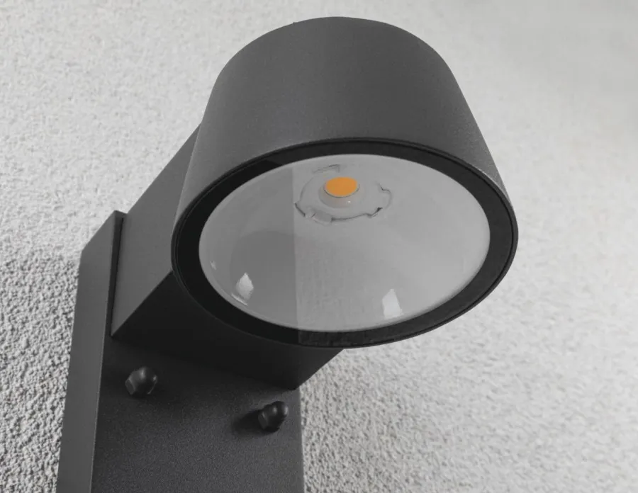 Sale Paulmann Capea vegglampe utendørs IP44 6W 2200/3000 Kelvin - Sensor Antrasitt