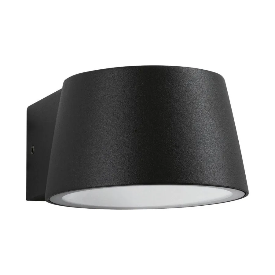 Sale Paulmann Capea vegglampe utendørs IP44 6W 3000 Kelvin Antrasitt