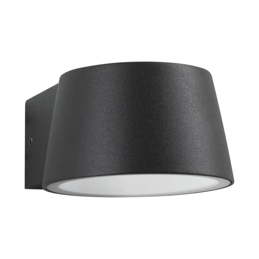 Discount Paulmann Capea vegglampe utendørs IP44 6W 2200 Kelvin Antrasitt