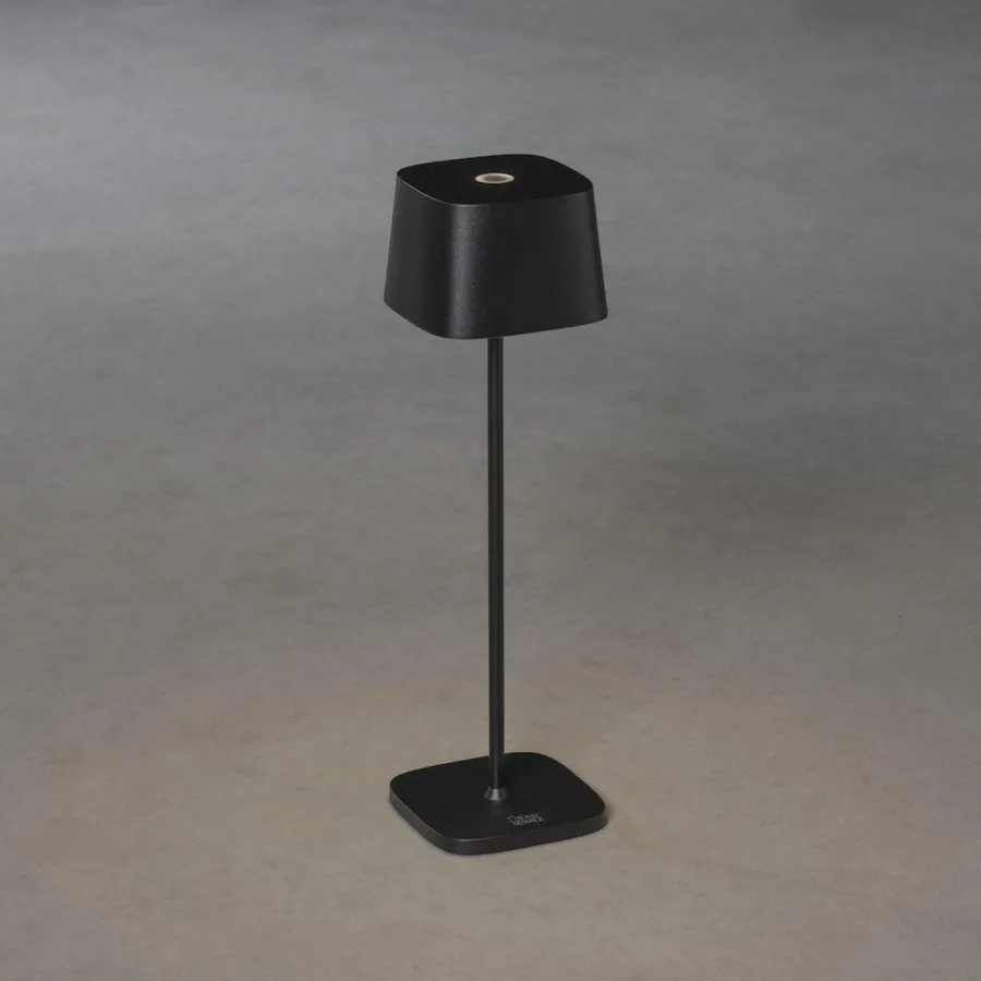 Sale Konstsmide Capri bordlampe oppladbar utendørs IP54 - Svart