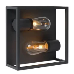 Online Lucide Carlyn taklampe baderom IP54 Svart