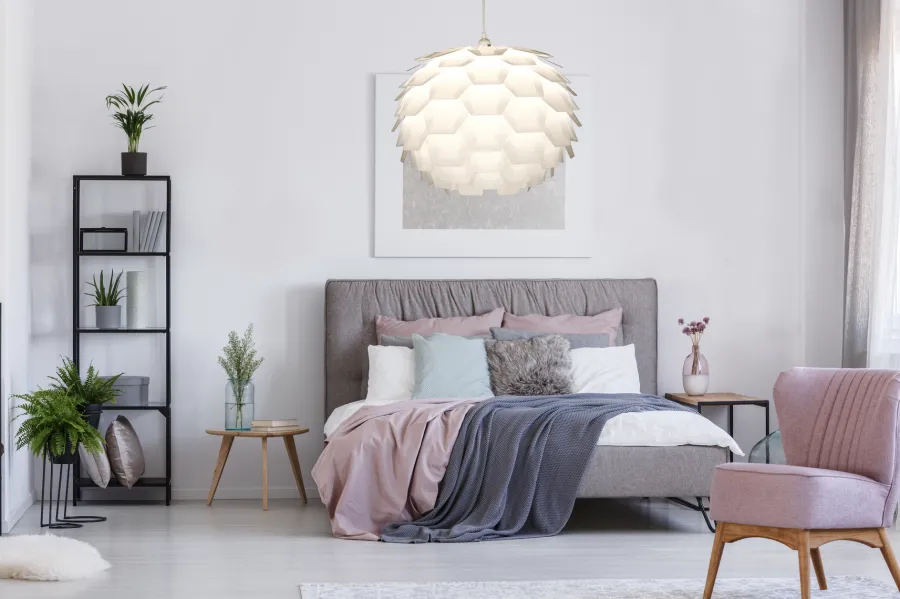Discount Aneta Lighting Carpatica takpendel 60 cm - Hvit