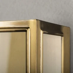 New Konstsmide Carpi vegglampe utendørs H40 cm IP44 - Messing
