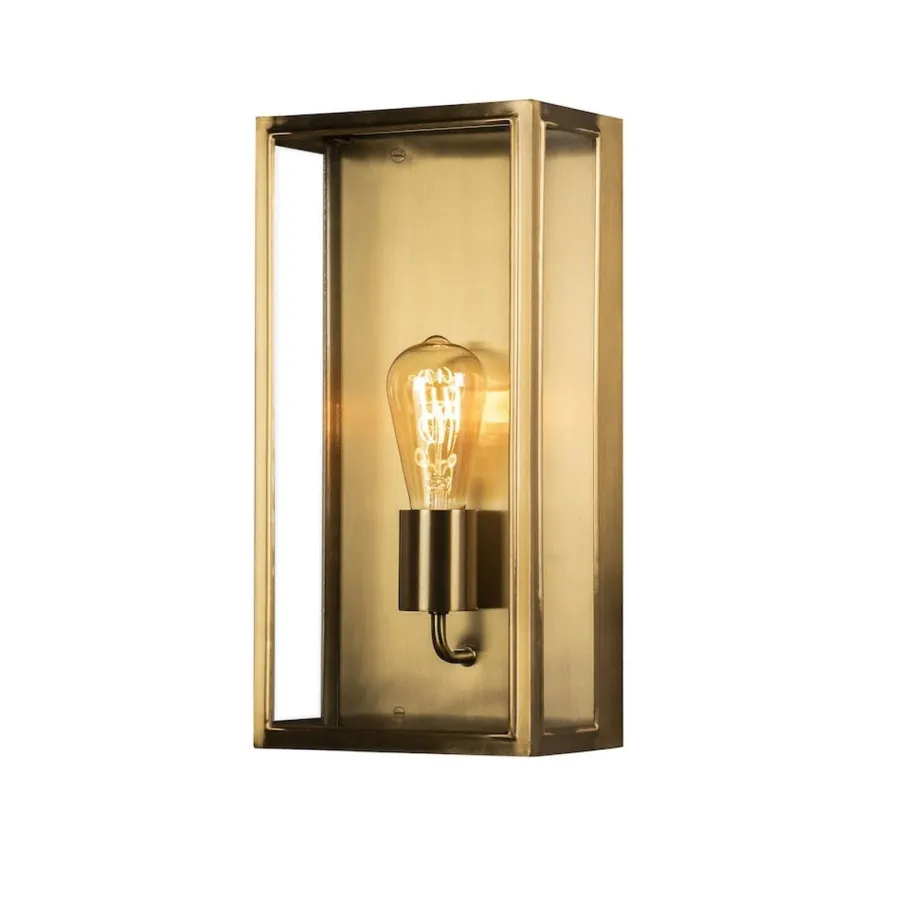 New Konstsmide Carpi vegglampe utendørs H40 cm IP44 - Messing