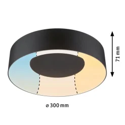 Paulmann Casca taklampe 30 cm 16W IP44 3000-6500 Kelvin 1500 lumen- 3-step moodmaker