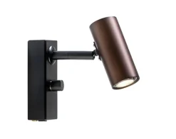 New Belid Cato vegglampe Brun