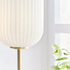 Discount Marksløjd Cava bordlampe Messing / Opal