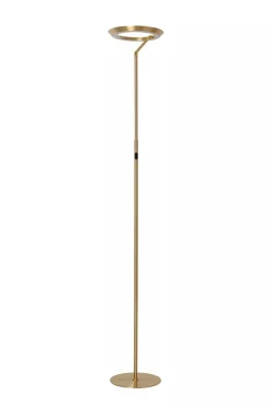 Clearance Lucide Celeste gulvlampe 174 cm 21 W 2700 Kelvin - Dimbar Hvit