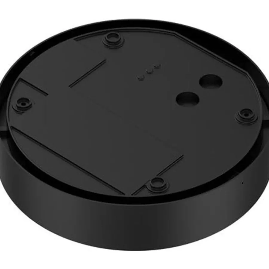 New Solar Champ eye vegglampe utendørs 8W 3000/4000 Kelvin IP65 Svart