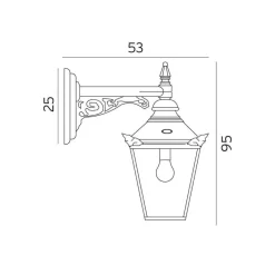 Sale Norlys Chelsea vegglampe 964 Kobber