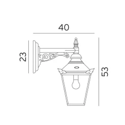Sale Norlys Chelsea vegglampe 960 Kobber