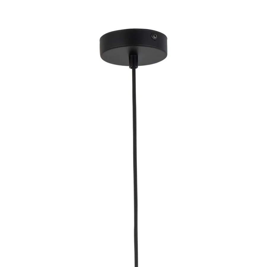 New TK Lighting Chicago takpendel 5 lys Svart / Lin