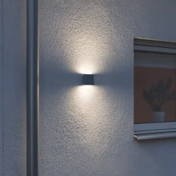 Hot Konstsmide Chieri vegglampe 2x3W LED - Mørk Grå