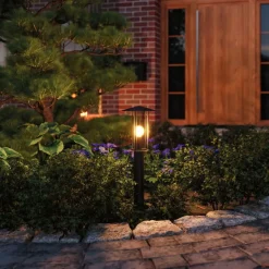 New Paulmann Classic pullert utendørs IP44 4,3W 2200 Kelvin 50 cm Svart