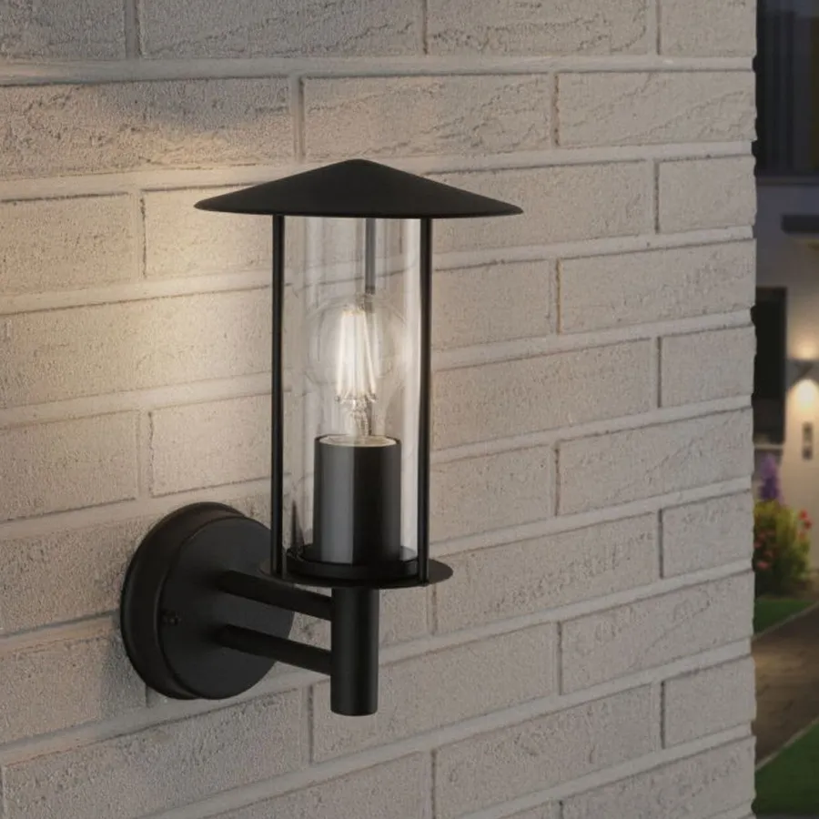 Hot Paulmann Classic vegglampe opp utendørs IP44 Mørk grå