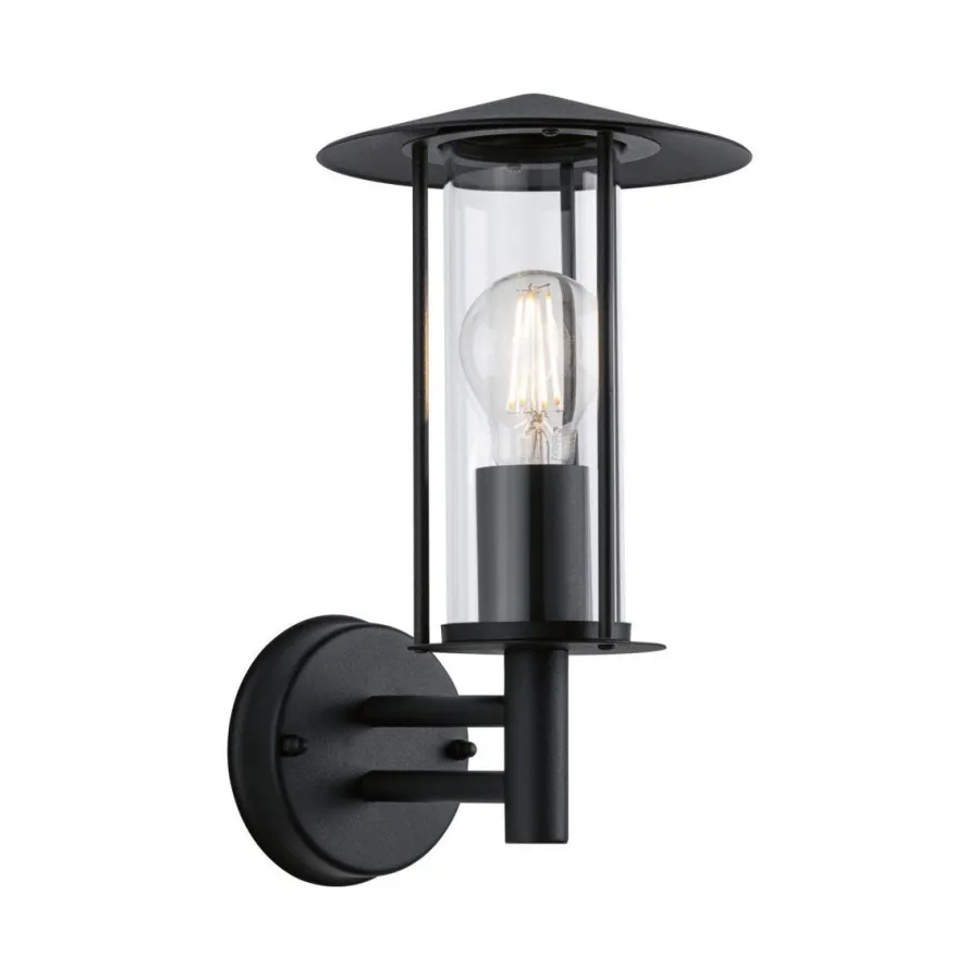 Hot Paulmann Classic vegglampe opp utendørs IP44 Mørk grå