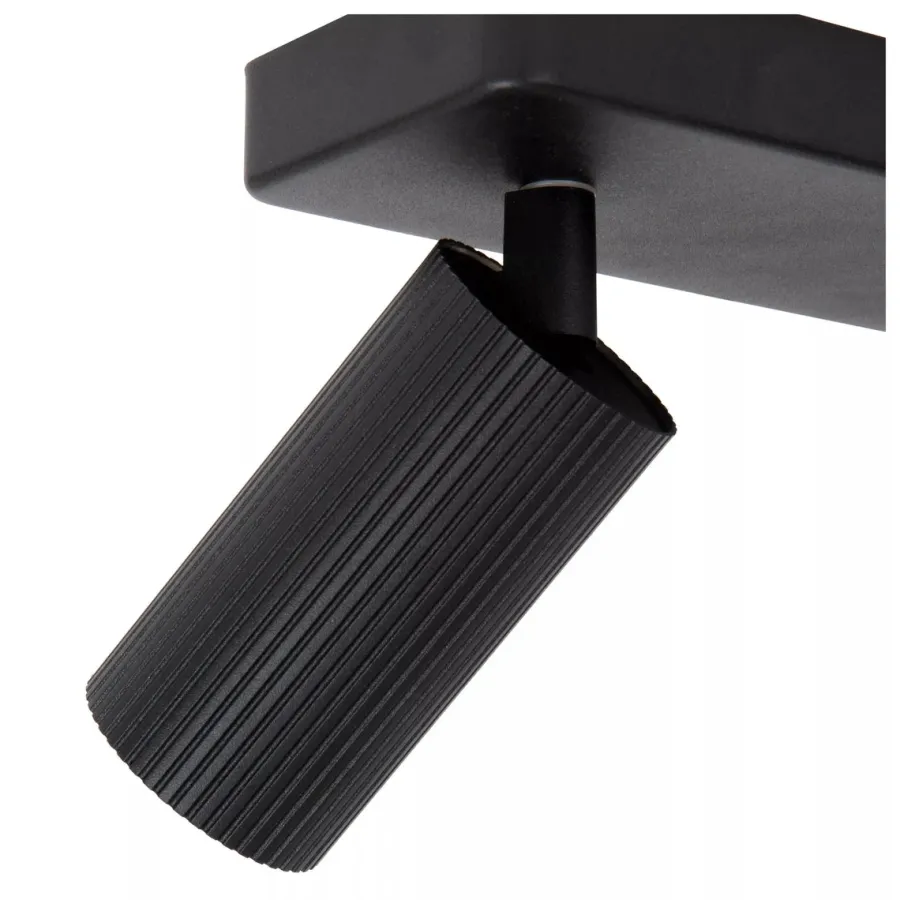 Discount Lucide Clubs takspot 2-lys Svart