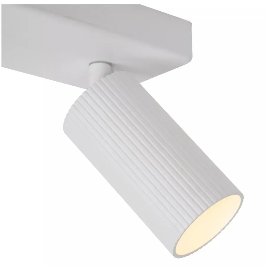 Discount Lucide Clubs takspot 2-lys Svart
