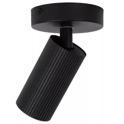 Discount Lucide Clubs takspot 1-lys Svart