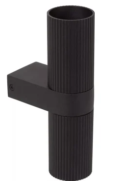 Outlet Lucide Clubs vegglampe opp/ned lys Svart