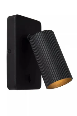 Sale Lucide Clubs vegglampe - Svart