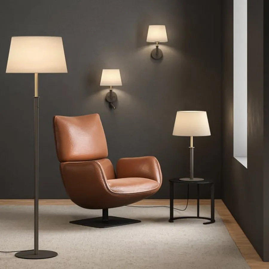 Best Astro Lighting Club vegglampe - uten skjerm Bronse