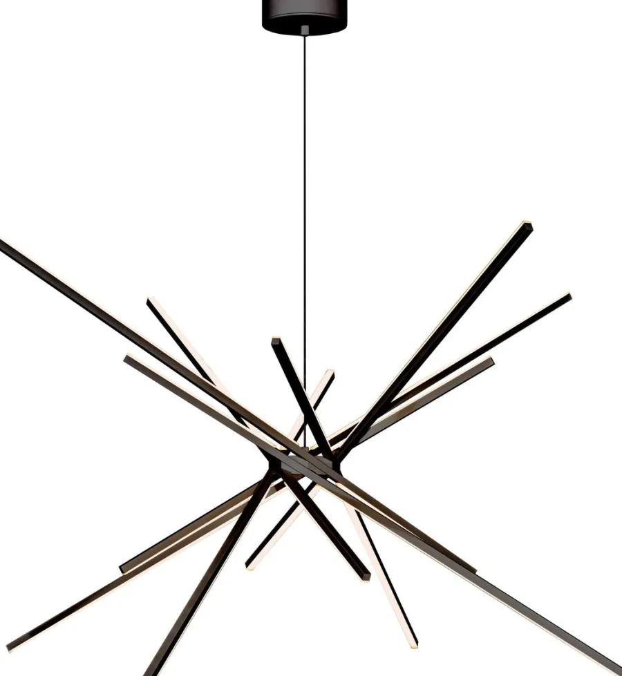 NorDesign Cluster takpendel 50W Dimbar - Svart
