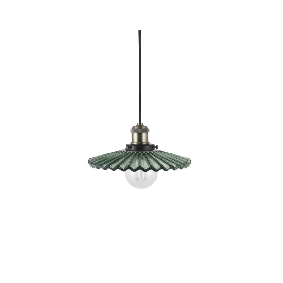 Online Globen Lighting Cobbler takpendel 25 Grønn