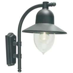 New Norlys Como 370 utendørs vegglampe Svart