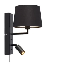 Clearance Marksløjd Como vegglampe - Svart