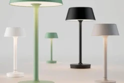 Online Antidark Companion oppladbar bordlampe 3W 3000K - Dusty Green Grønn