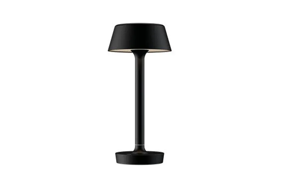 Outlet Antidark Companion oppladbar bordlampe 3W 3000K - Matt Svart