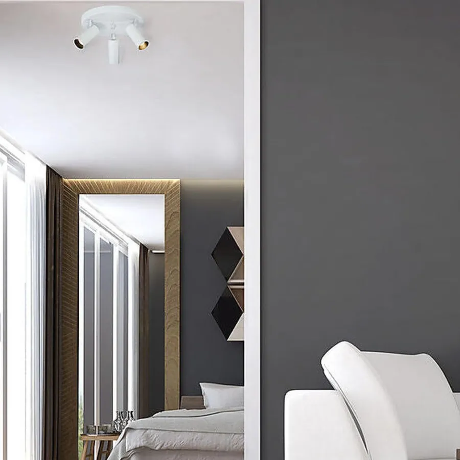 Outlet Aneta Lighting Concord rund takspott 3-lys